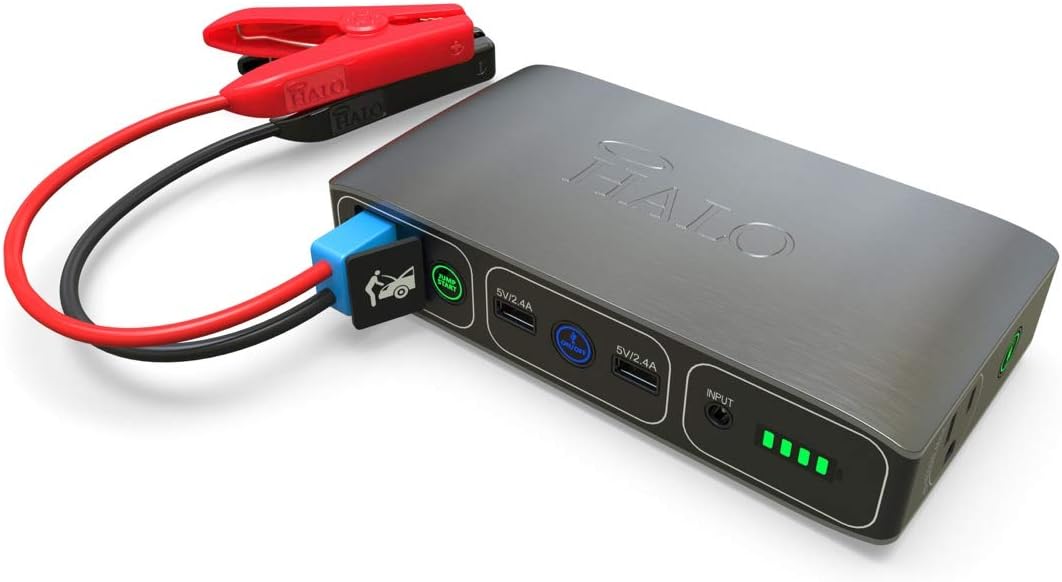 58830 mWh Portable Car Jump Starter with AC Outlet and Car Charger W501