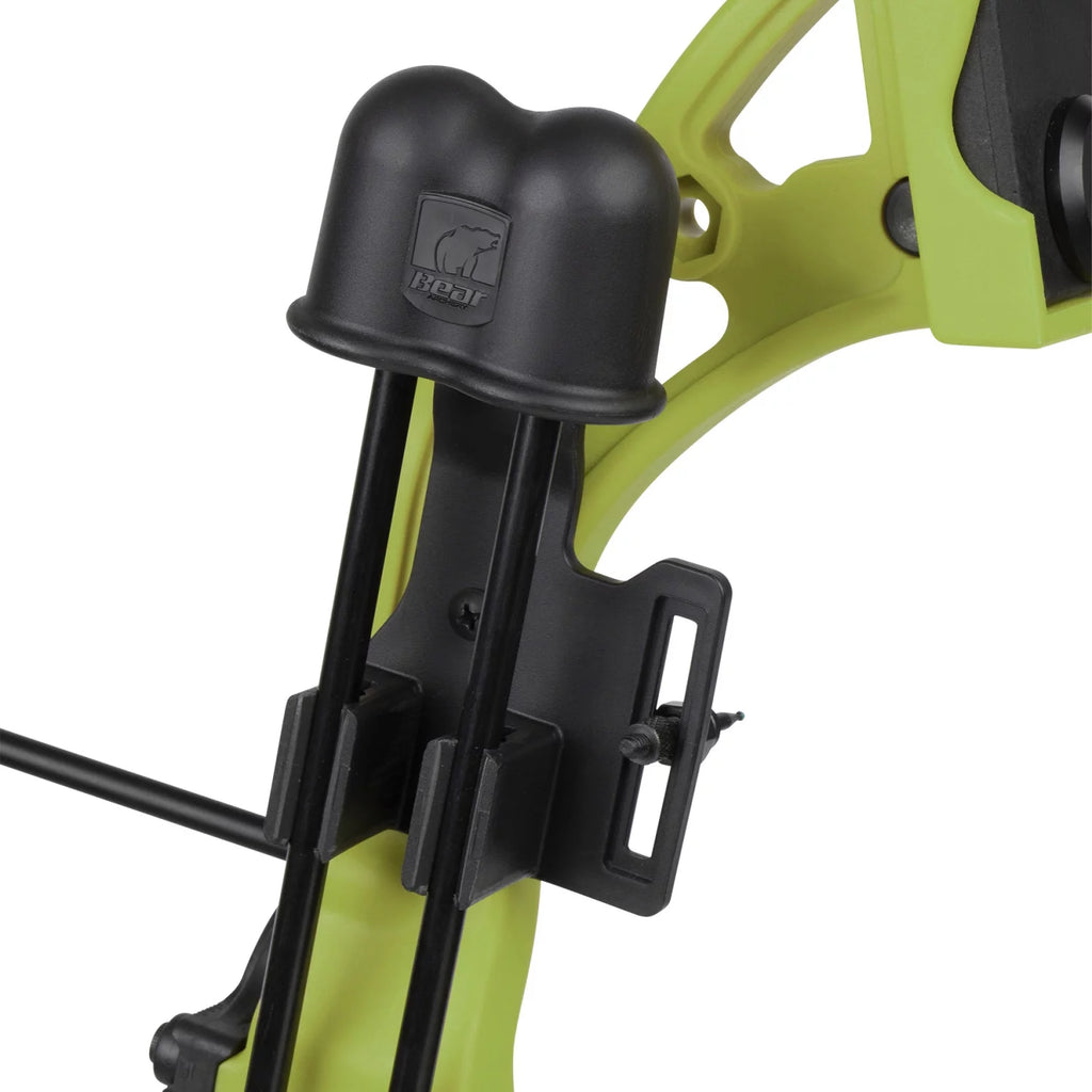 Green Youth Bow with Whisker Biscuit, Arrows, Armguard, and Arrow Quiver U737