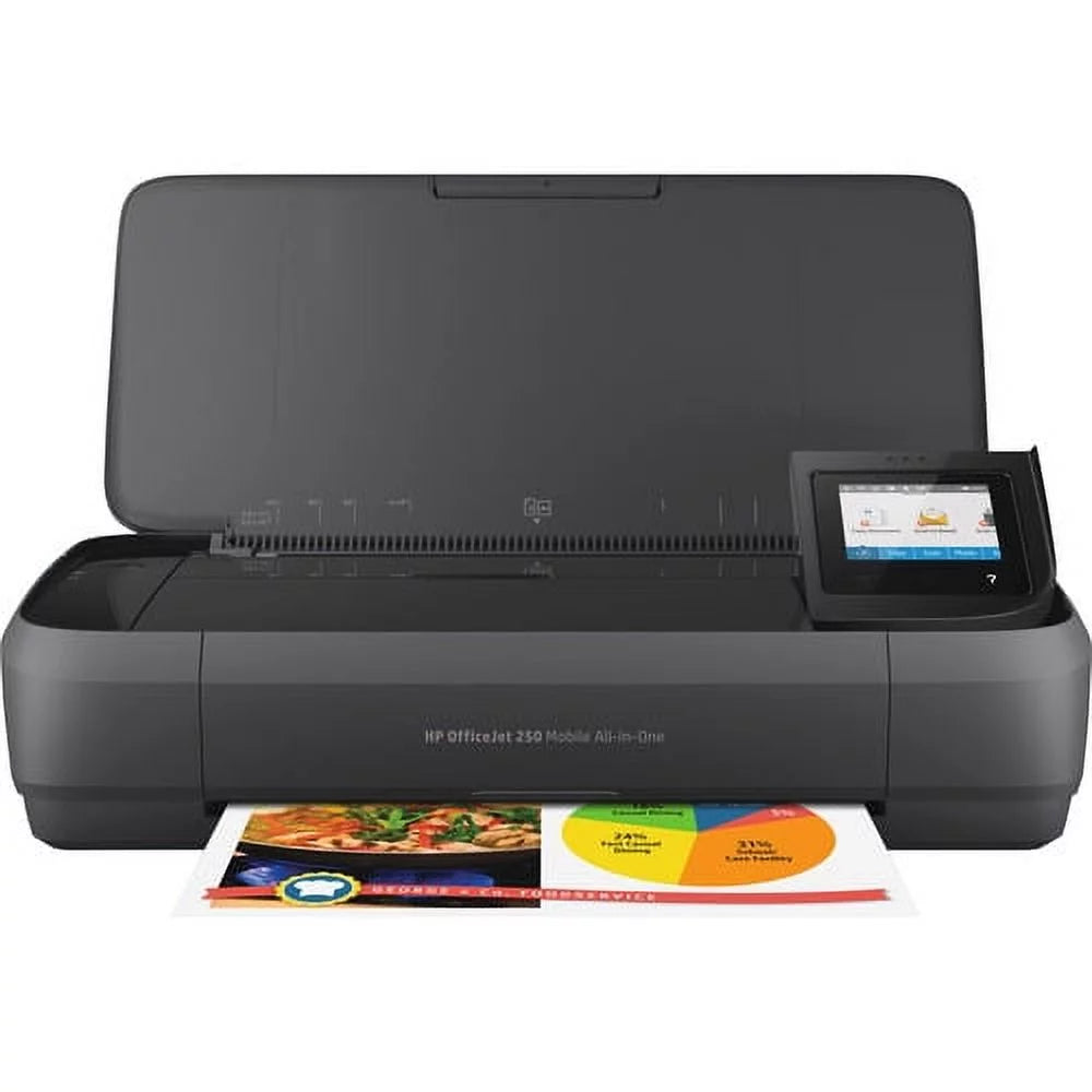 Restored HP OfficeJet 250 Mobile All-in-One InkJet Printer M366
