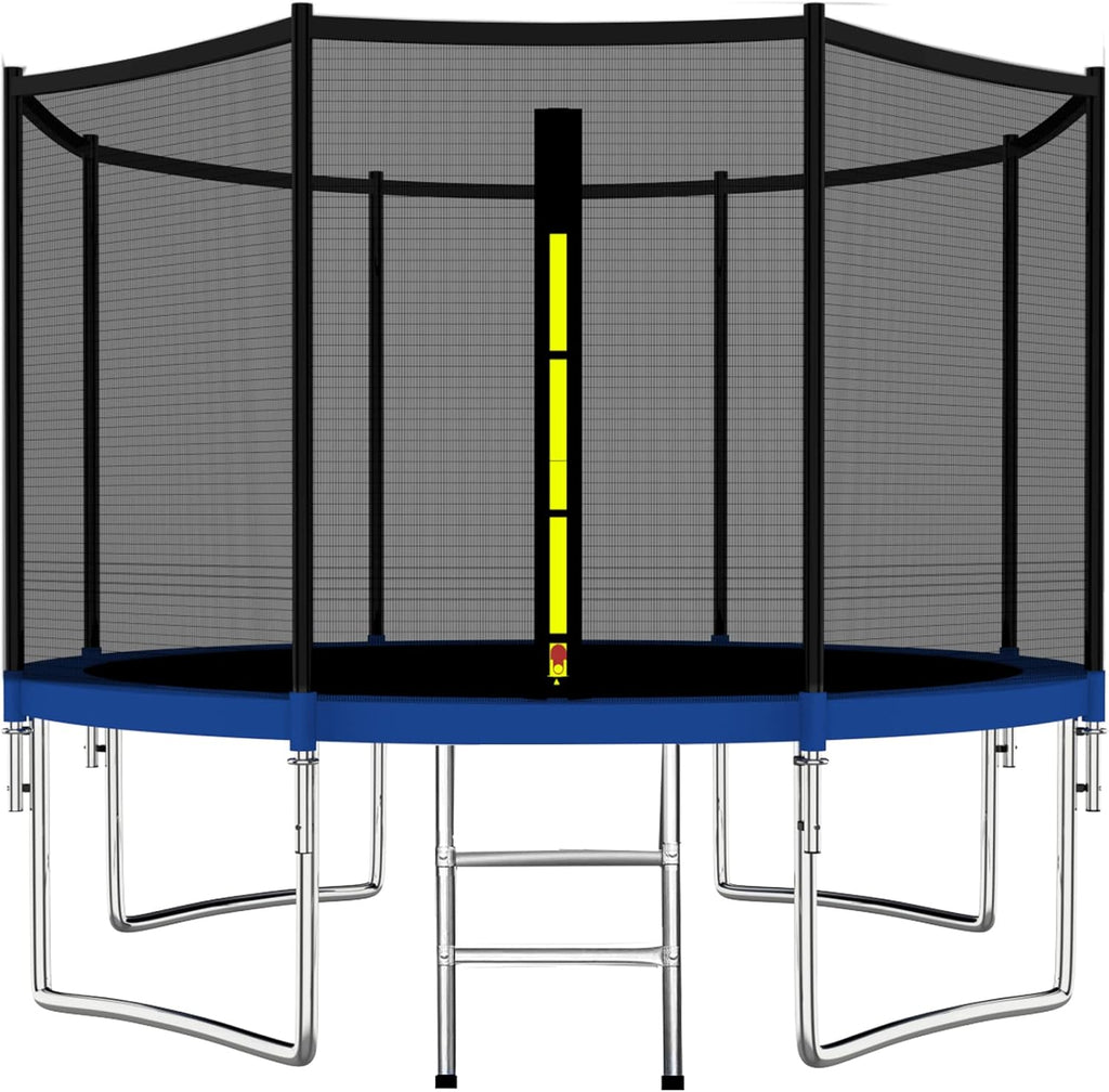 8Ft Trampoline with Enclosure Net & Spring Pad C73009