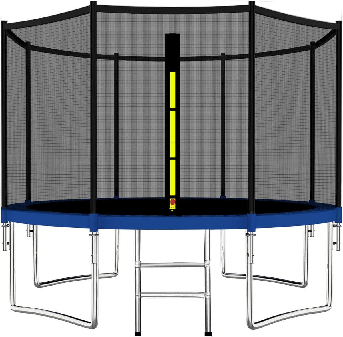 8Ft Trampoline with Enclosure Net & Spring Pad C73009