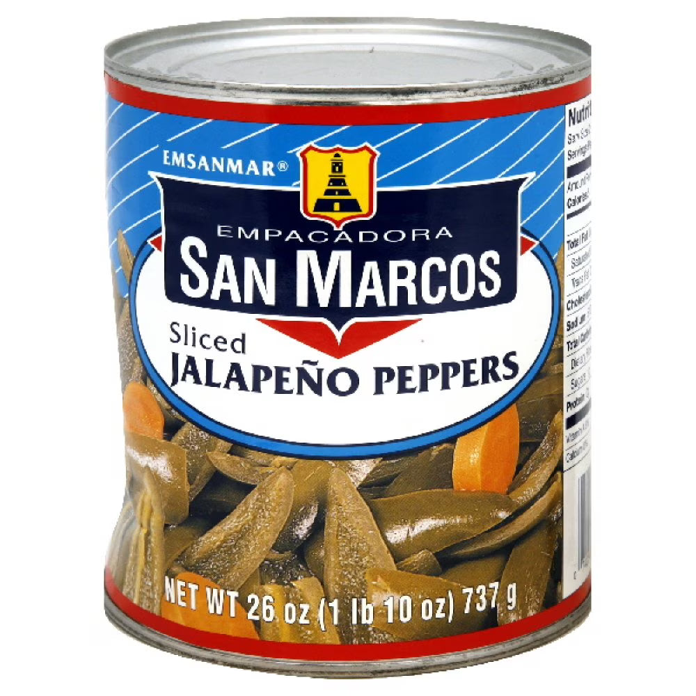 Sliced Jalapeno Tin, 26-ounces (Pack of 14) W245576