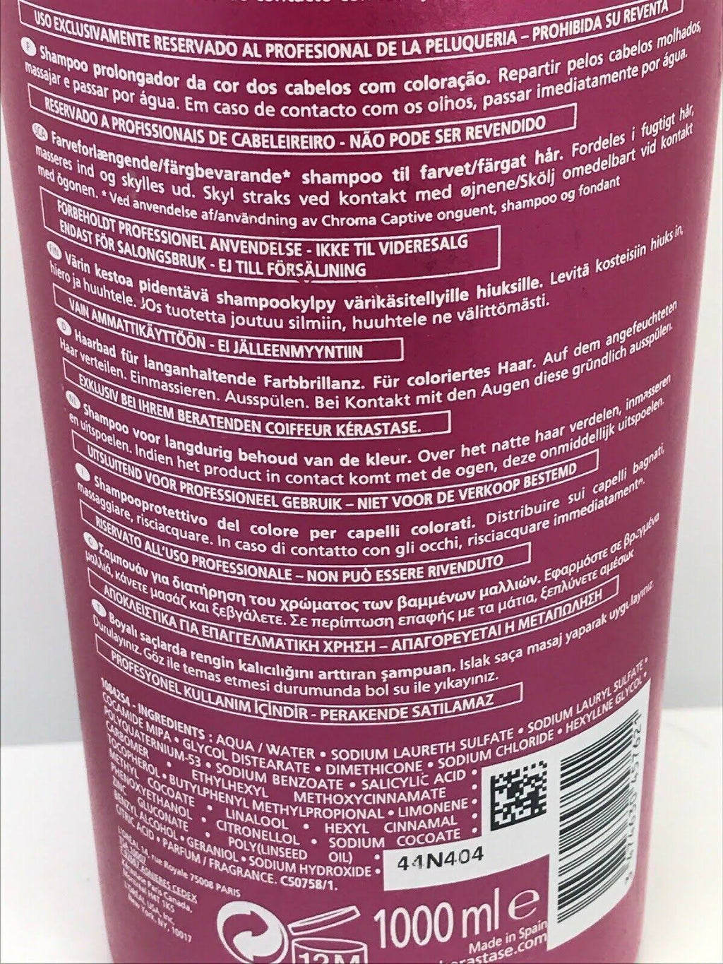 Colour Radiance Protecting Shampoo C540989