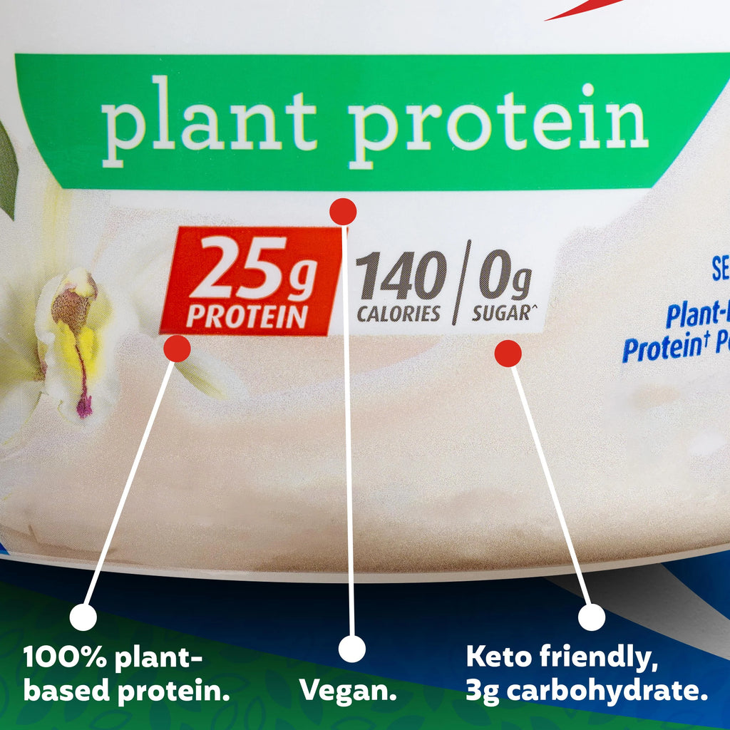 Vanilla Plant Protein Powder, 15 Servings F1027