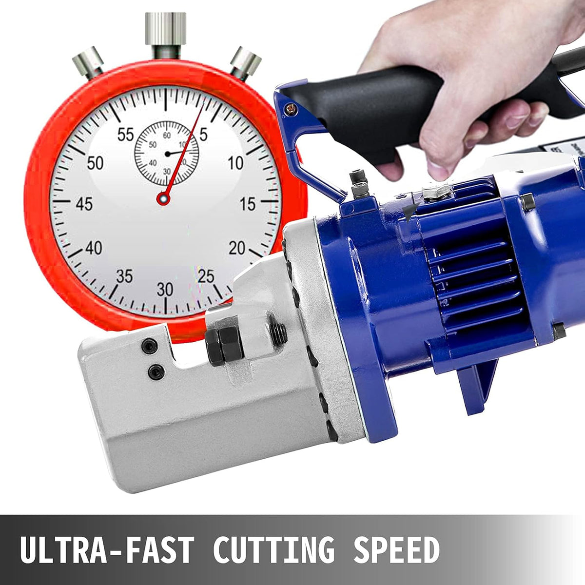 Electric Hydraulic Rebar Cutter with Adjustable Alloy Steel Blade Y9451