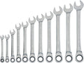 11-Piece Metric Ratcheting Wrench Set Z337