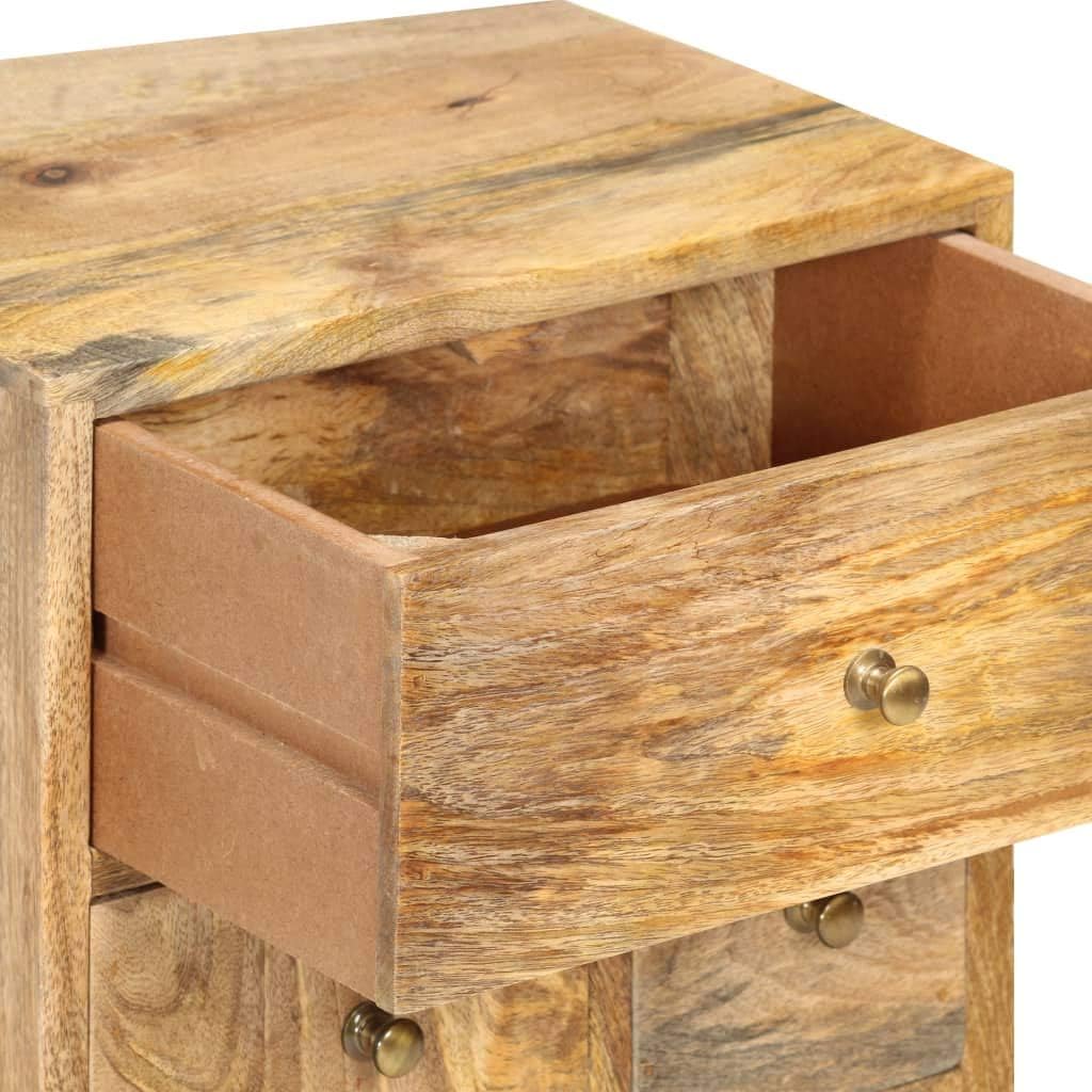 Solid Mango Wood Bedside Cabinet N42600