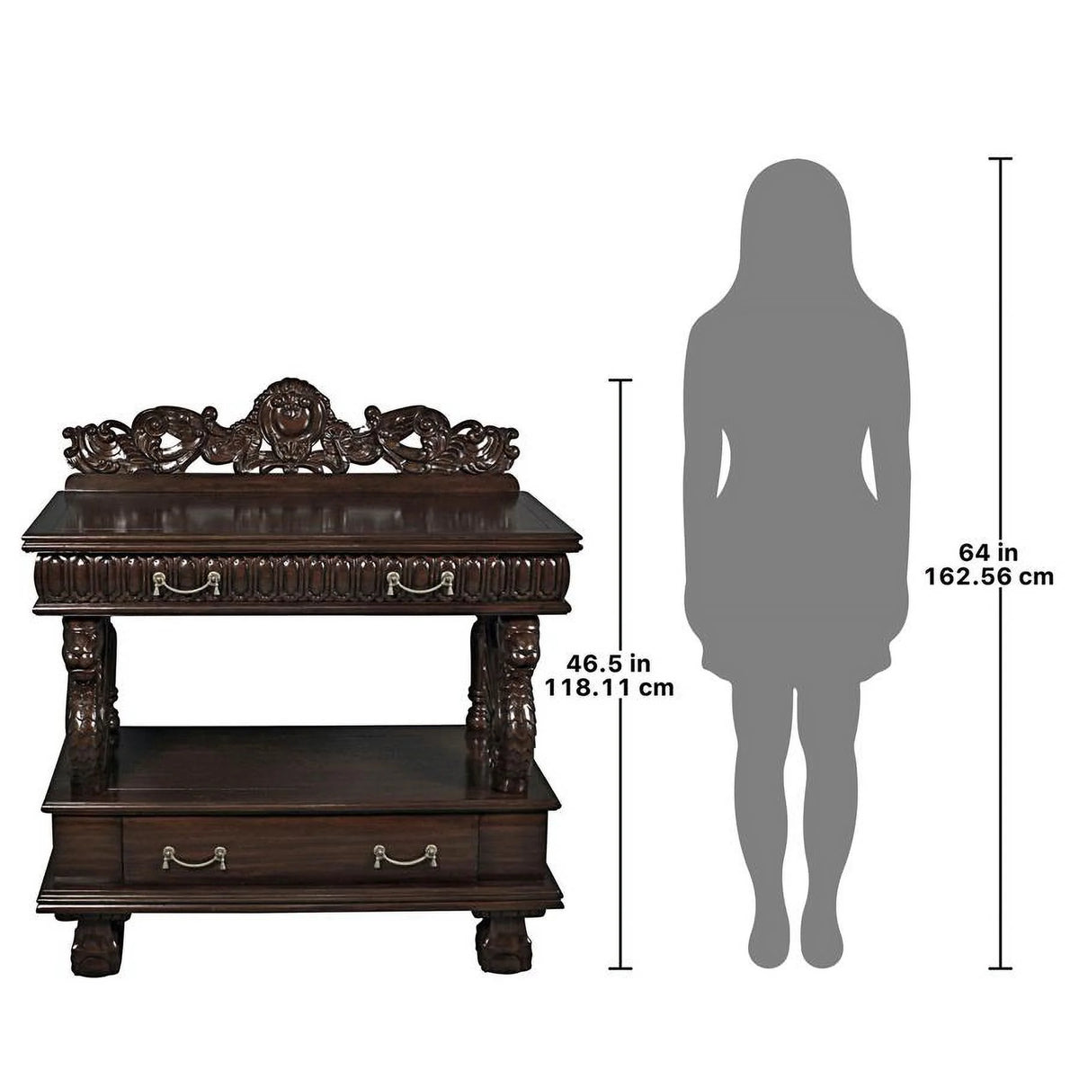 Winged Lion Buffet Table M795184