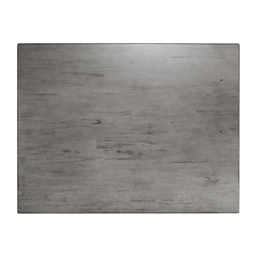 47" Wooden Dining Table with Sculpted Legs W752