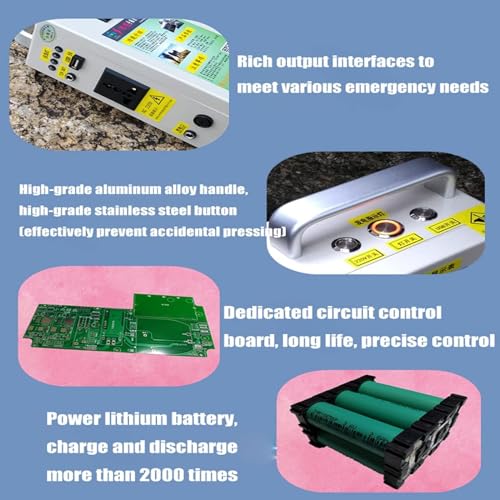 500W Crank Generator with Outlets DC/USB W200