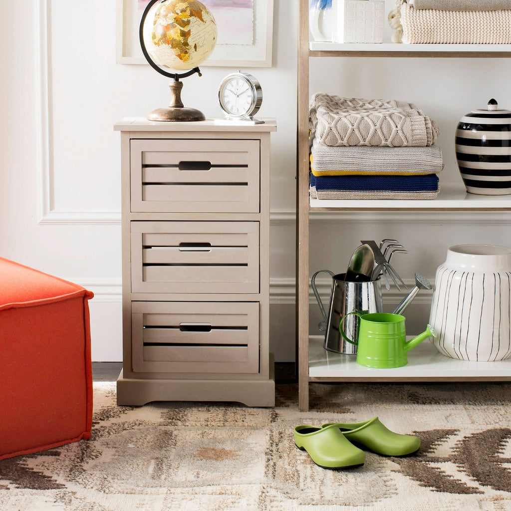3 Drawer Grey Cabinet Y76669