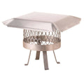 18x22 SS Round Chimney Cap P442727