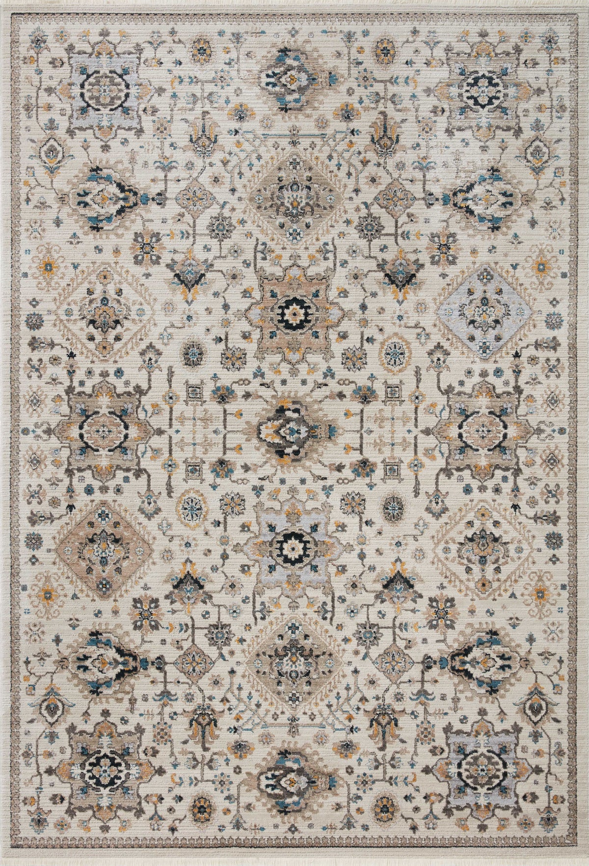 Ivory Taupe Rug 9'6 x 13' W5476