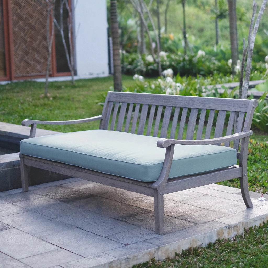 Wood Outdoor Sofa Daybed with Cushion H1714