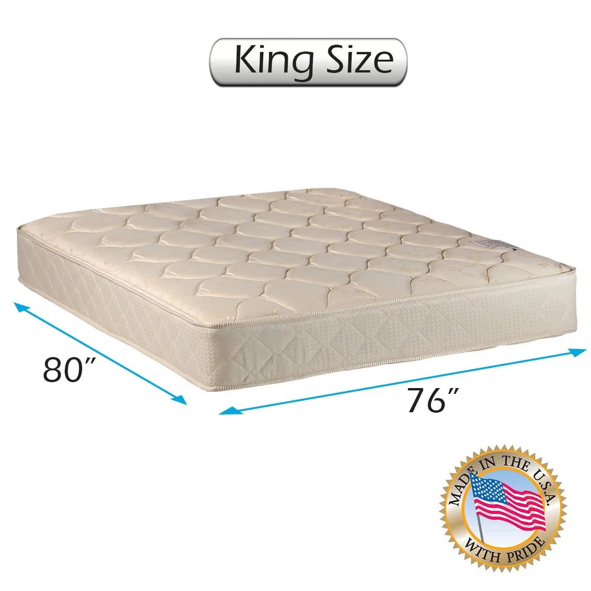 King Mattress with Mattress Cover Protector G81178