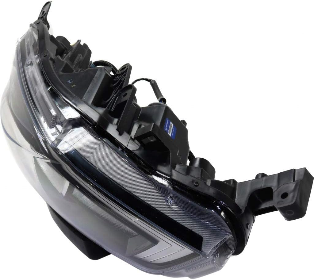 Passenger Side Black Trim Headlight for Nissan Sentra 2016 2017 2018 G177792
