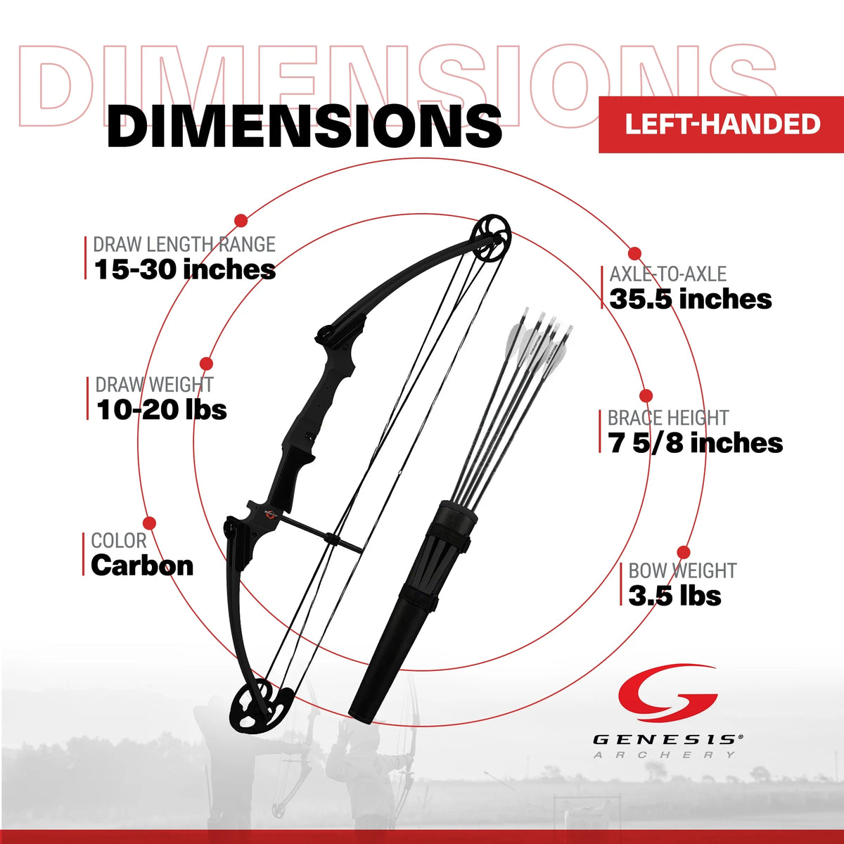 Adjustable Carbon Compound Bow G311