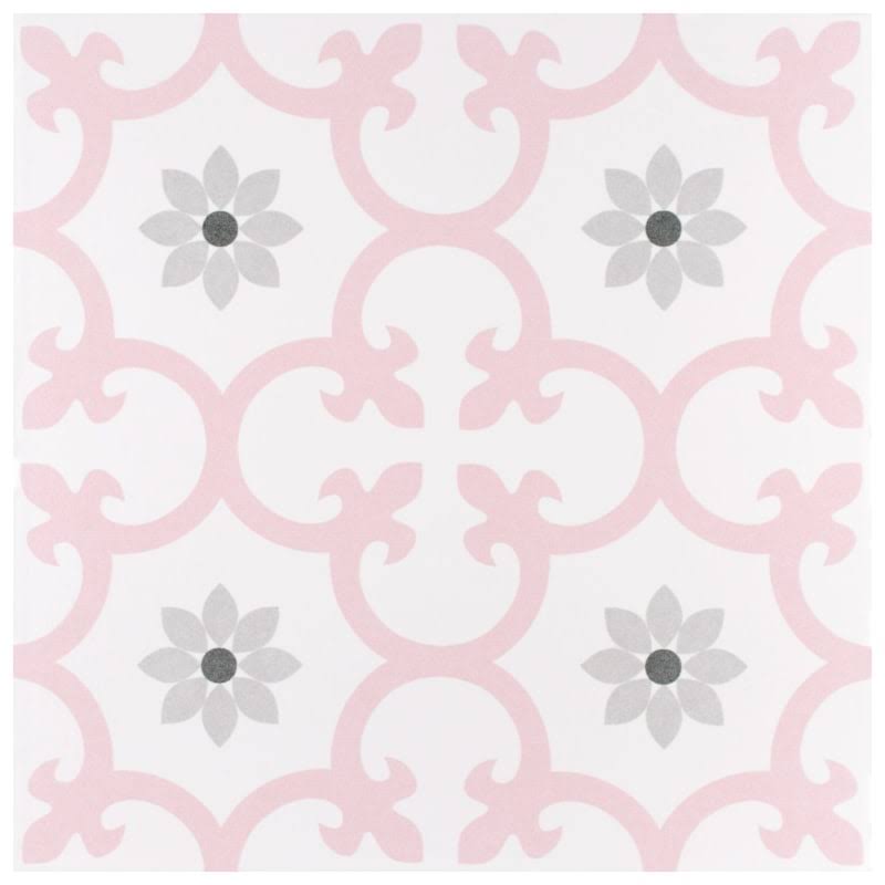 10x22 Square Encaustic Floor and Wall Tile I904165