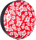 Red Hawaiian Print Rigid Tire Cover L62671