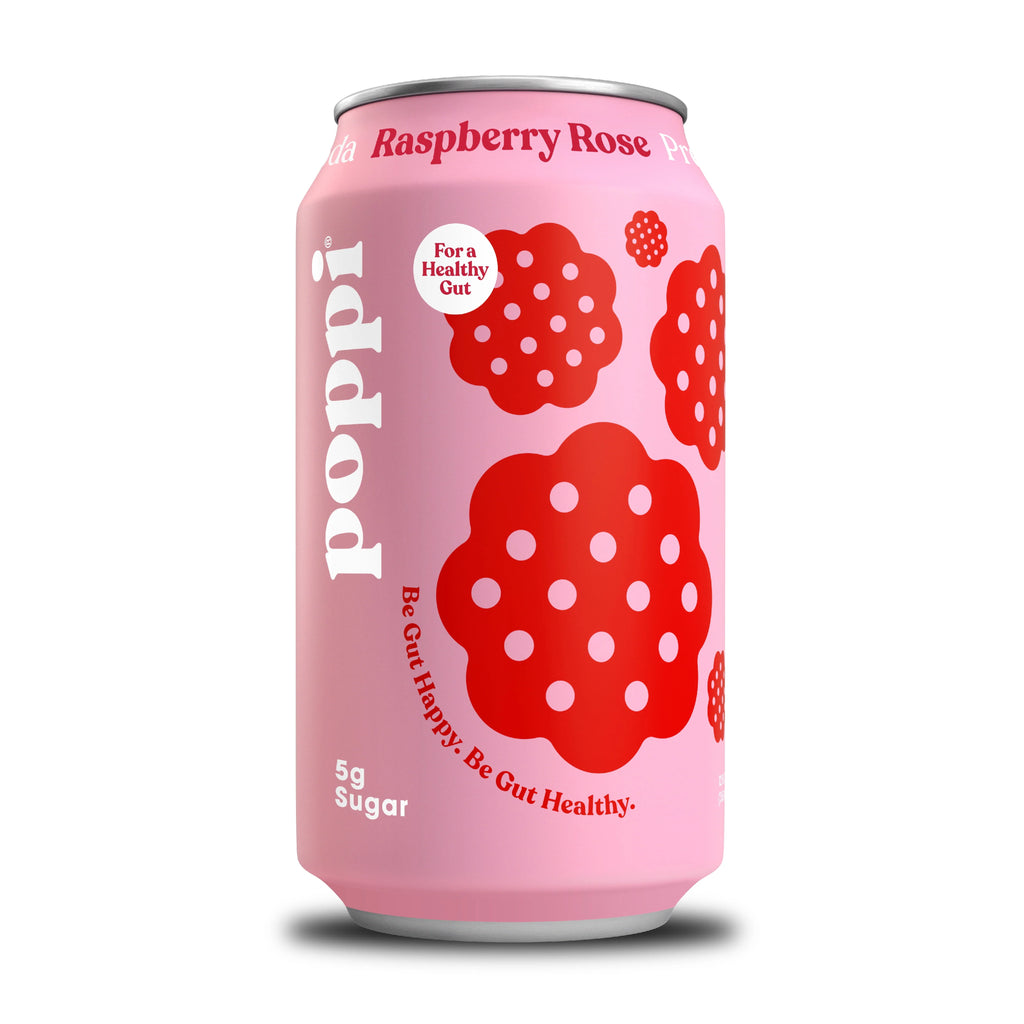 Prebiotic Soda, Raspberry Rose, 12 fl oz O5627