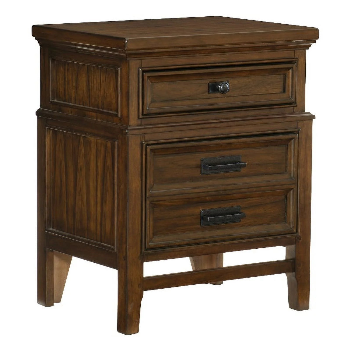 Brown Cherry Nightstand J295097