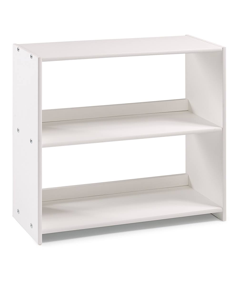 White Louver Small Bookcase T69674
