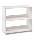 White Louver Small Bookcase T69674