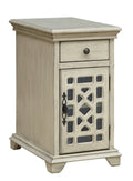 One Drawer One Door Chairside Cabinet S76371