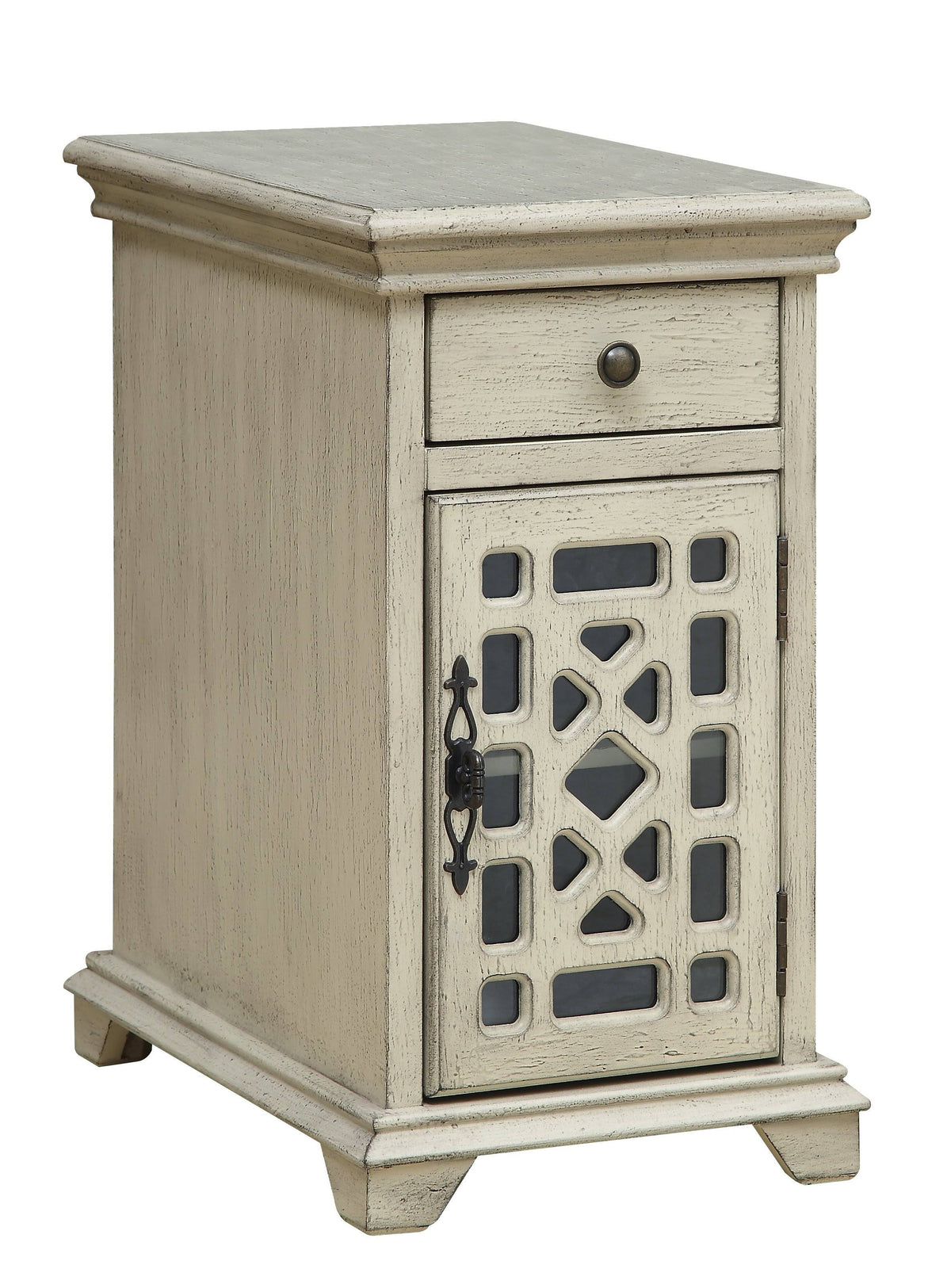 One Drawer One Door Chairside Cabinet S76371