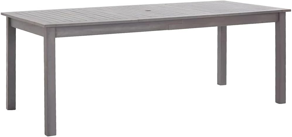 Solid Acacia Wood Garden Table 78.7 B671