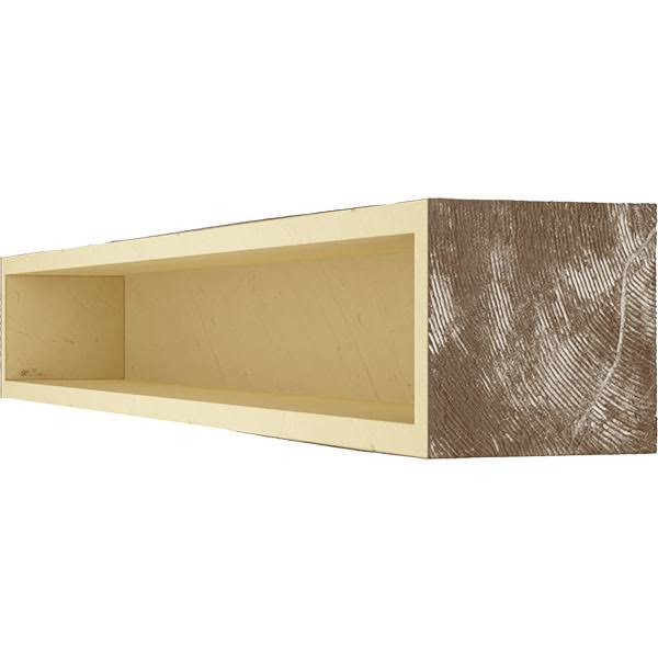 Sandblasted Faux Wood Fireplace Mantel Q929