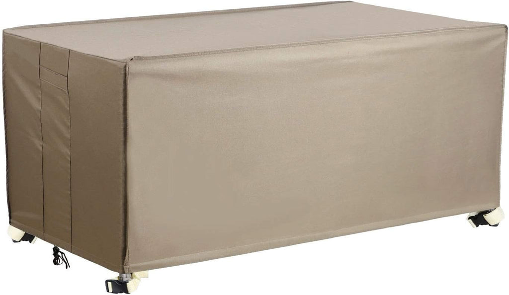 Waterproof Heavy Duty Outdoor Storage Box Cover with Straps and Handles W5171