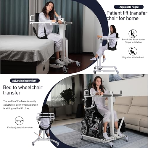 Portable Patient Transfer Chair with Soft Cushion O52940