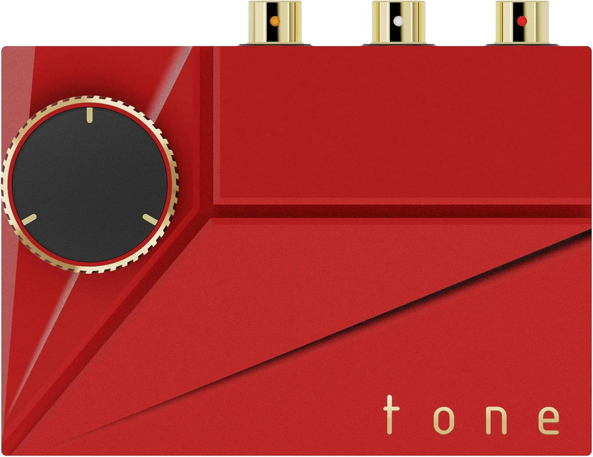 USB DAC and Headphone Amplifier with Balanced RCA MQA Decoding Red D704244