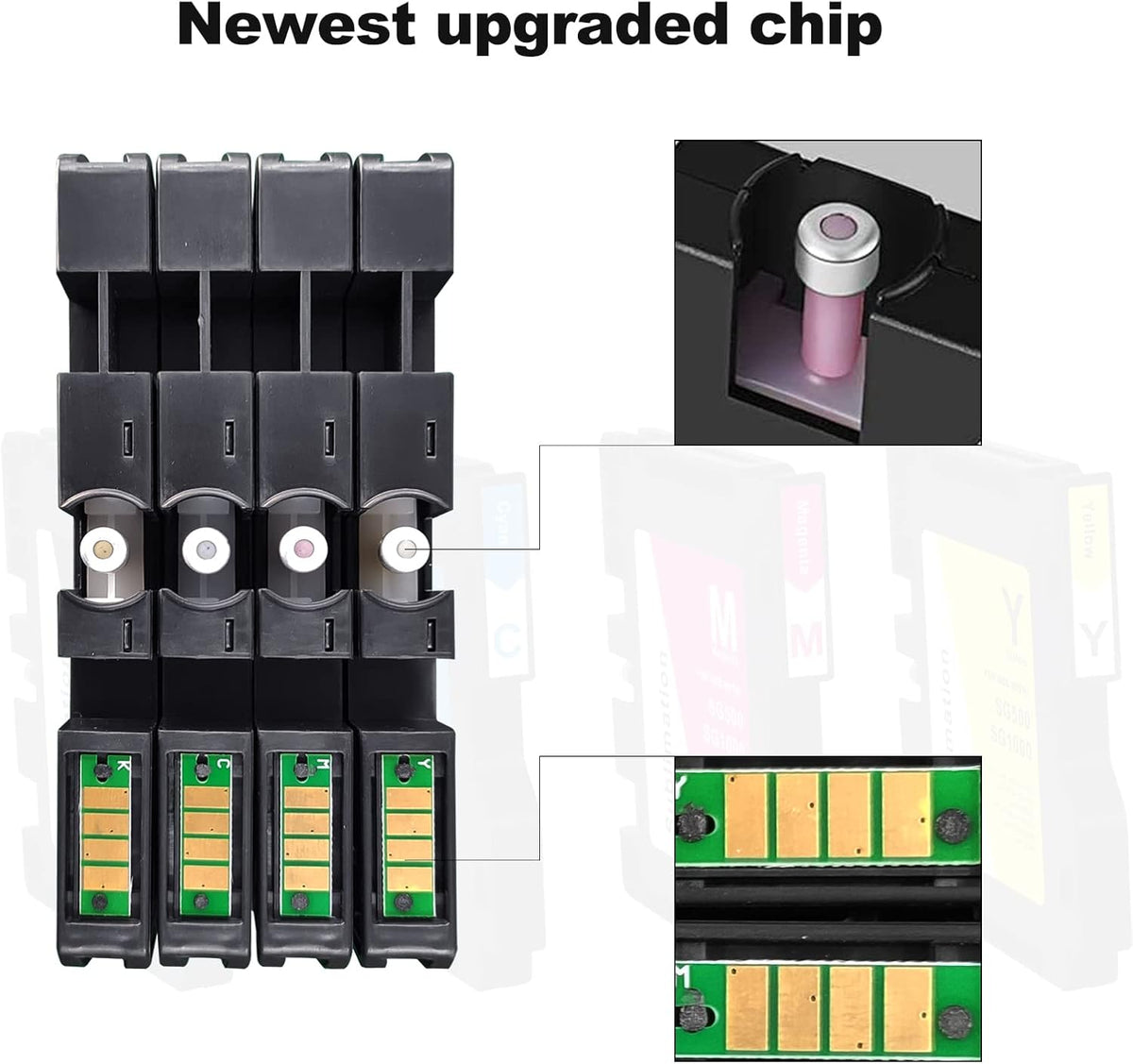 Sublimation Ink Cartridge 4-Pack F870997