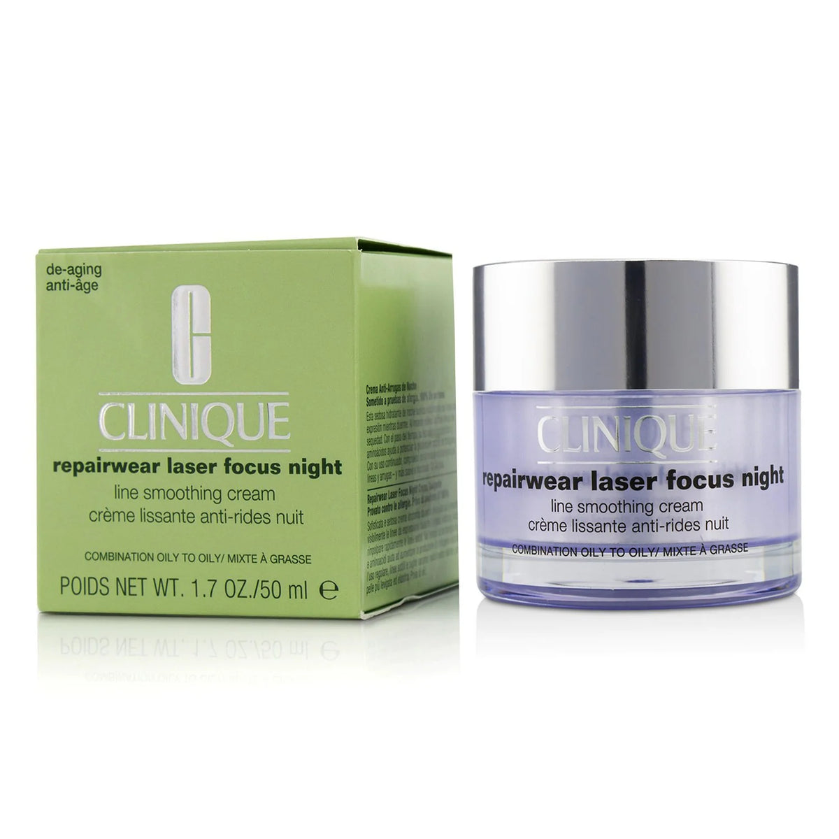Combination Oily To Oily Night Line Smoothing Cream 50ml J484