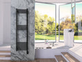 Black Wall Mounted Electric Towel Warmer J22249