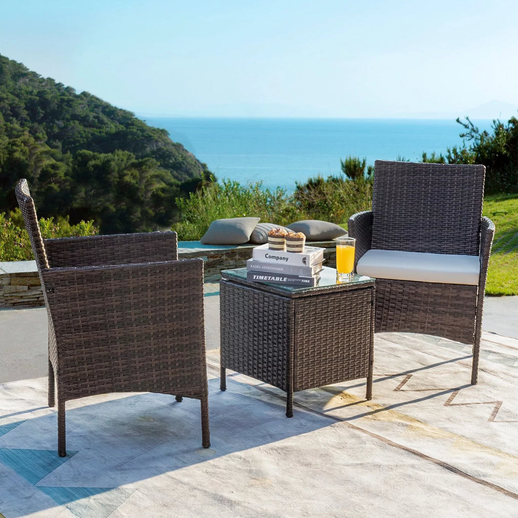 3 Piece Outdoor Conversation Set with Table G6712