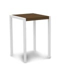 Satin White Bar Table O34904