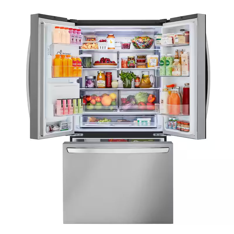 26 cu. ft. Smart Counter-Depth French Door Refrigerator with Dual Ice Makers A424