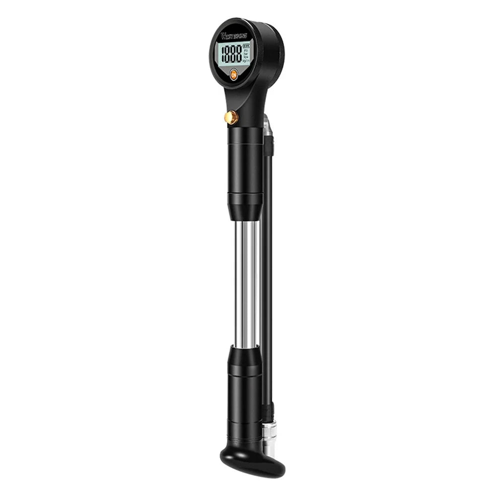 320PSI High Pressure Bike Air Shock Pump with Digital Gauge I20180