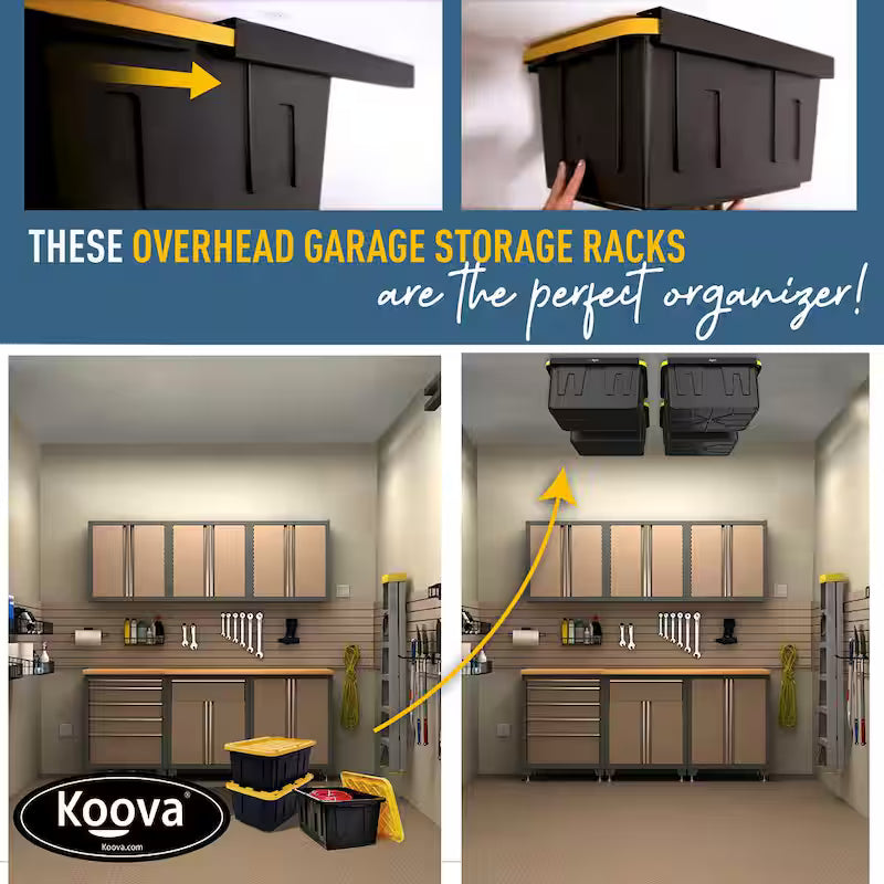 Adjustable Height Ceiling Mounted Storage Unit G59208