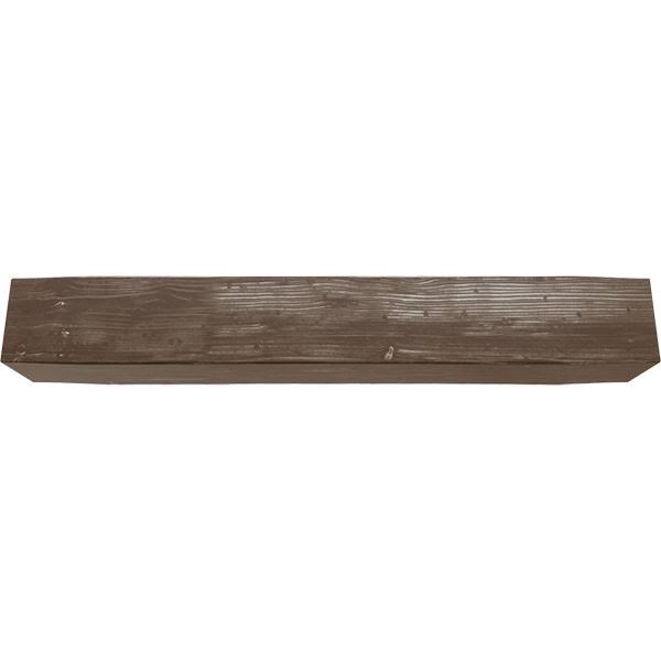 Sandblasted Faux Wood Fireplace Mantel Q929