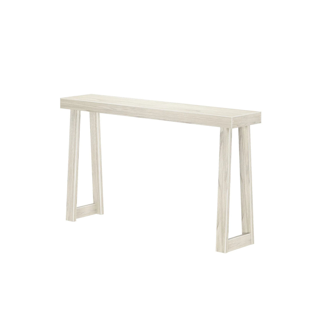 White Sand Wirebrush Console Table U853