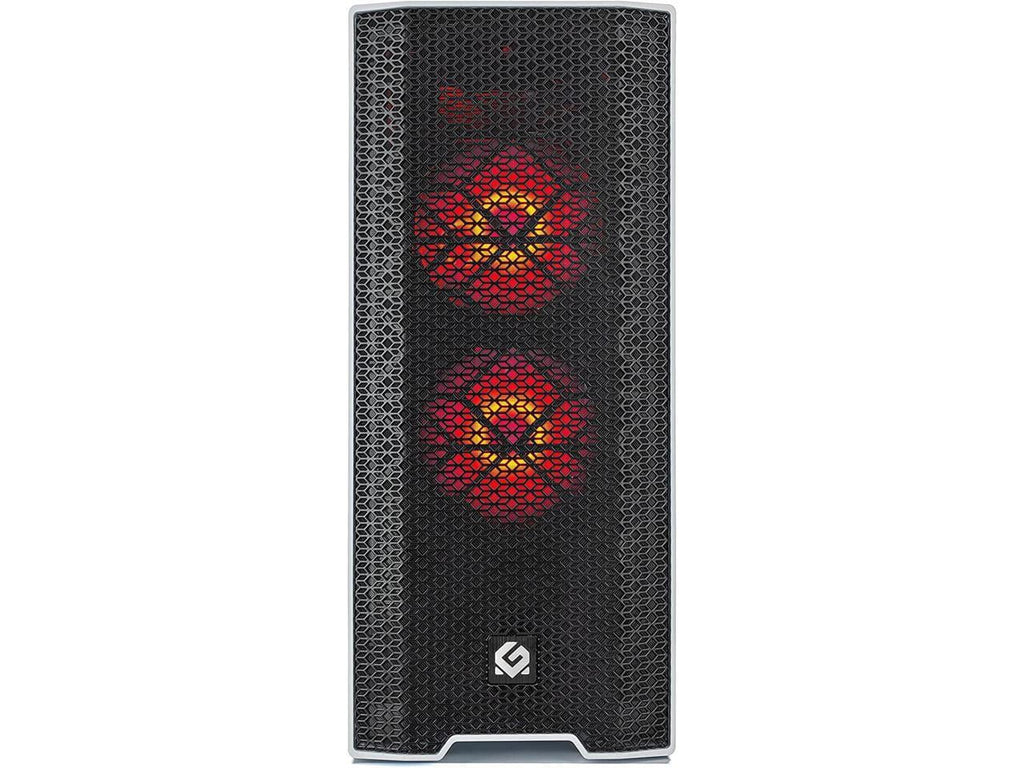 Gaming PC Desktop – Intel i5-11400F, RX 6600, 1TB NVME, 16G DDR4, White F972926