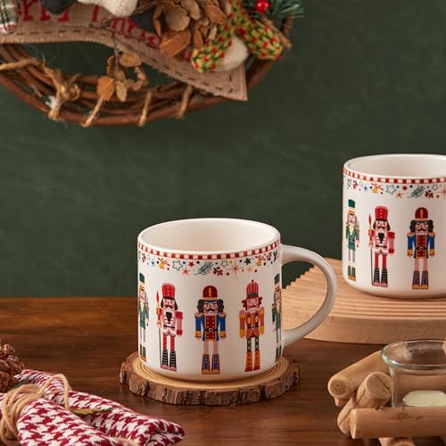 Ceramic Mug Set of 4, 16oz L9171