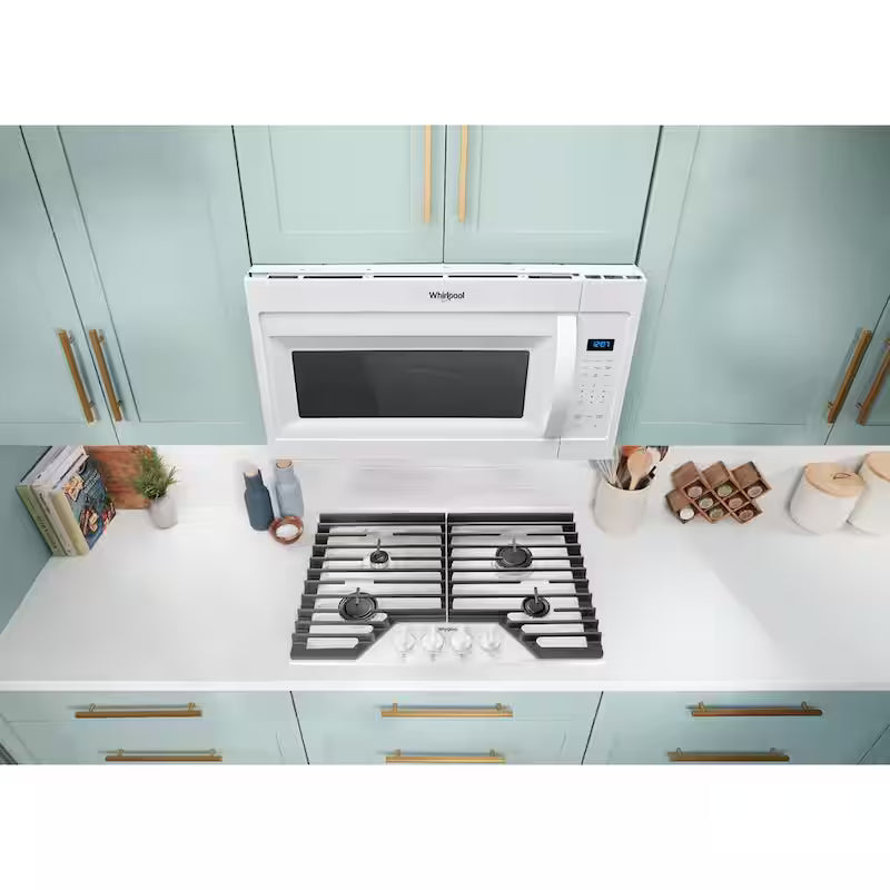 White 4-Burners Recessed Gas Cooktop C462886