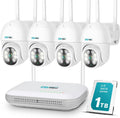 2K WiFi Pan Tilt Security Camera with Color Night Vision S507
