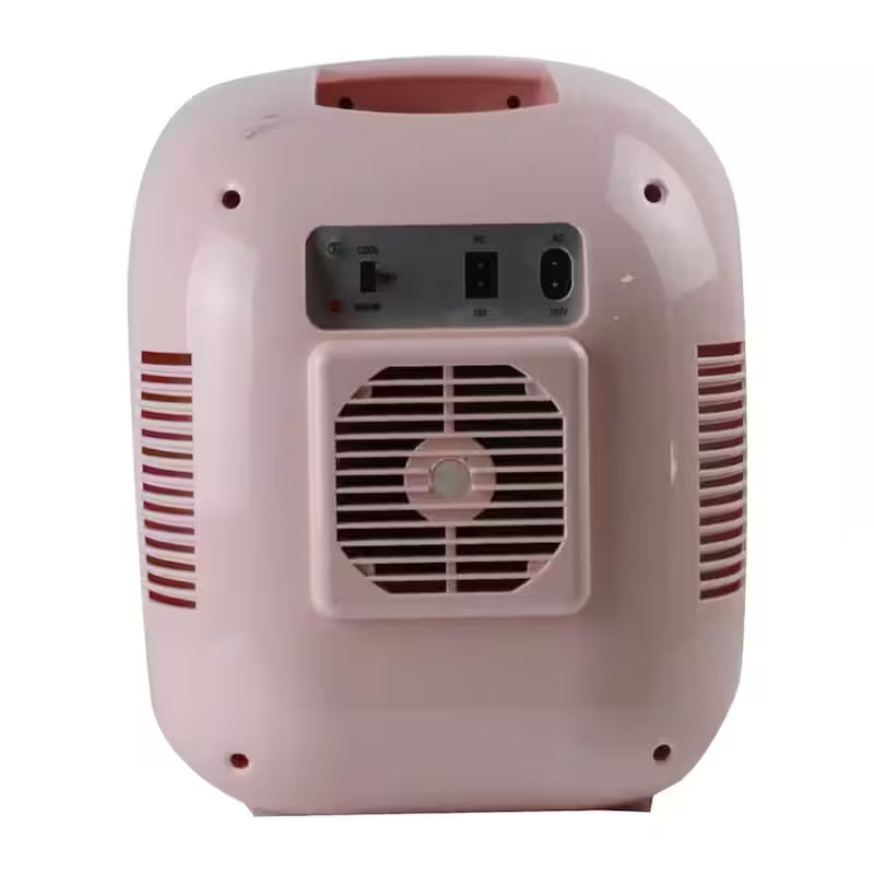 Pink Retro Mini Beverage Fridge A105477
