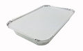 4 lb Oblong Aluminum Food Storage Pan with Board Lid, Pack of 50 Y712879